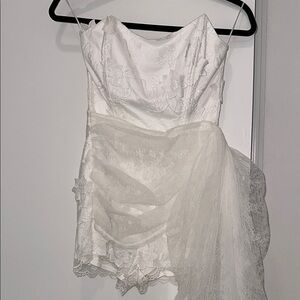 Elegant White Lace Romper